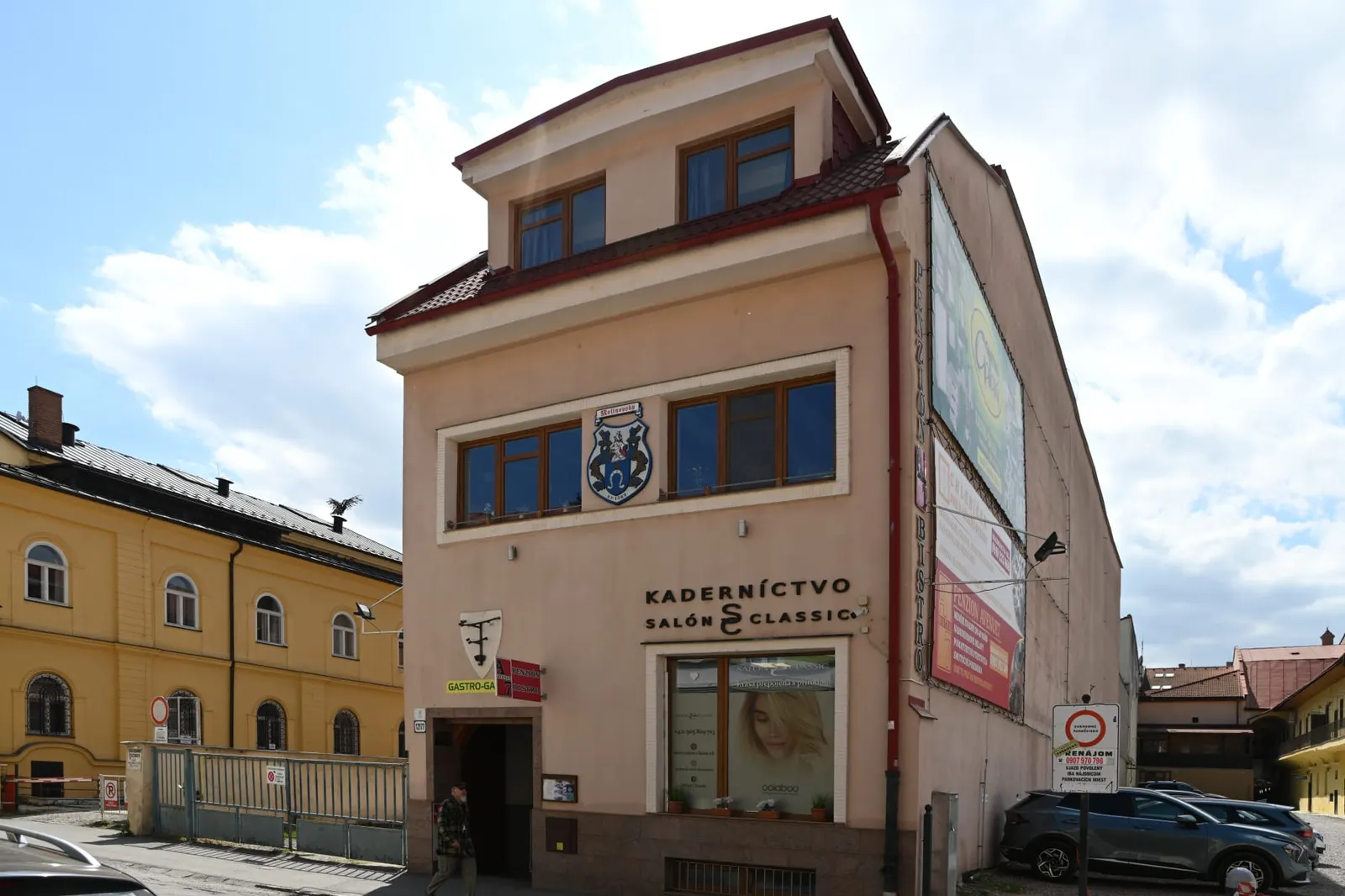 Budova Salónu Classic na Slovenskej ulici v Prešove